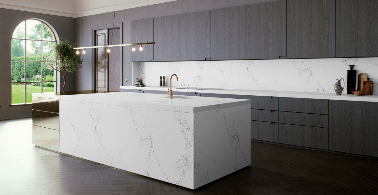 5 Ways to Apply Caesarstone’s New 5151 Empira White™ Quartz in Your Home