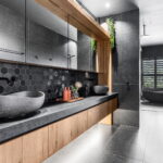 Caesarstone_Kitchen Benchtop and Splashback_Empira White-Black Tempal - Excava_Colour 3