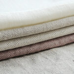 transitional materials linen and cotton fabrics