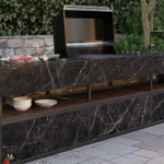 Caesarstone 511 SMOKESTONE Outdoor Kitchen