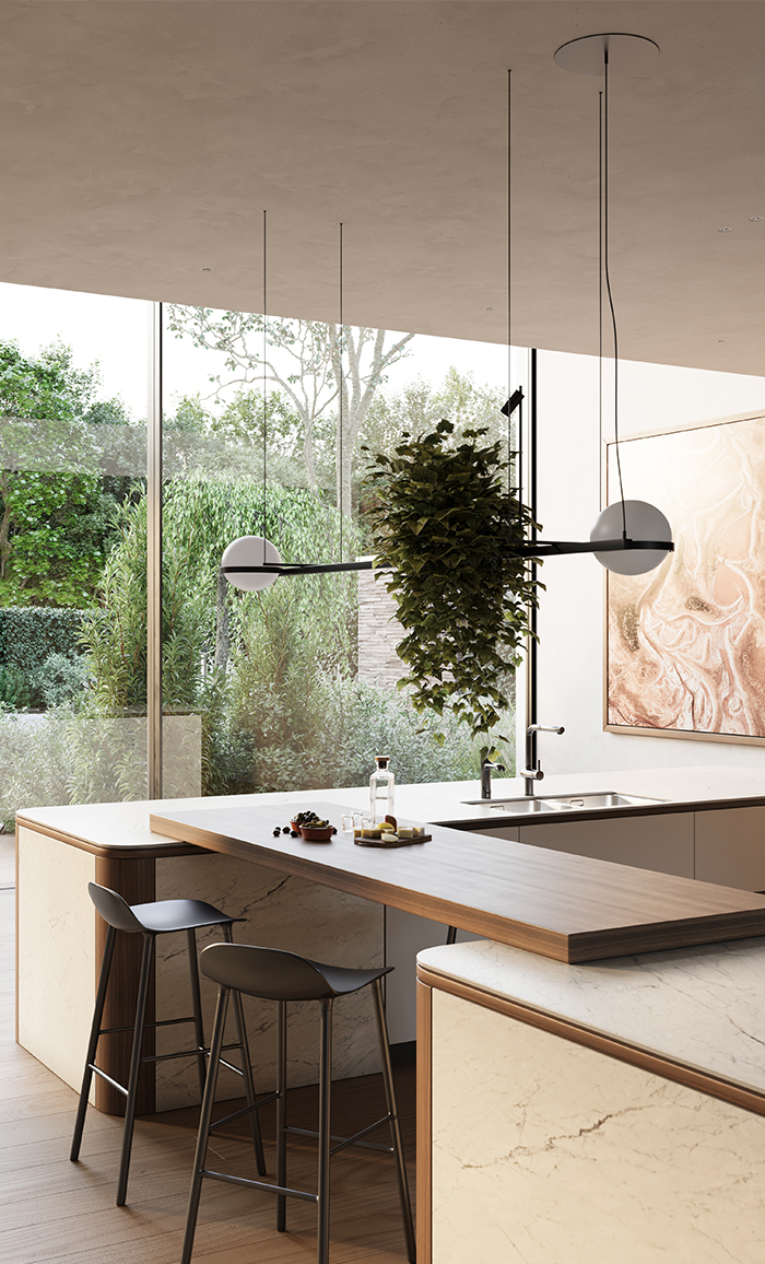 Caesarstone 531 Libretta Kitchen